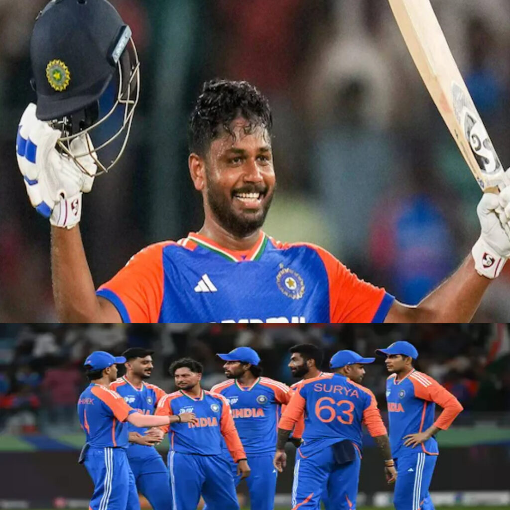 भारत बनाम ओमान मैच मई संजू सैमसन का 50